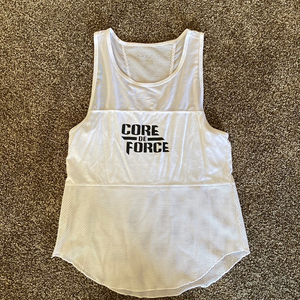 White Core de Force Tank size medium